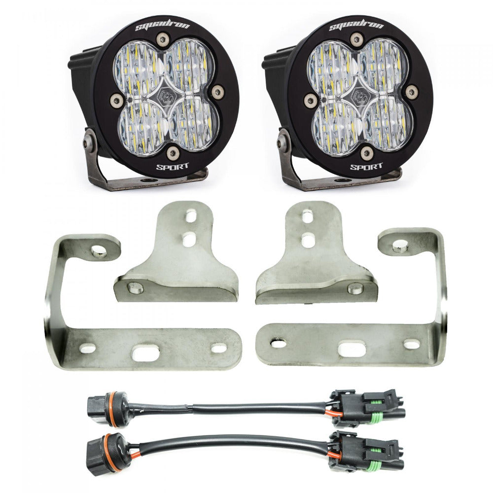 '20-24 Jeep JT Gladiator Fog Light Pocket Kit