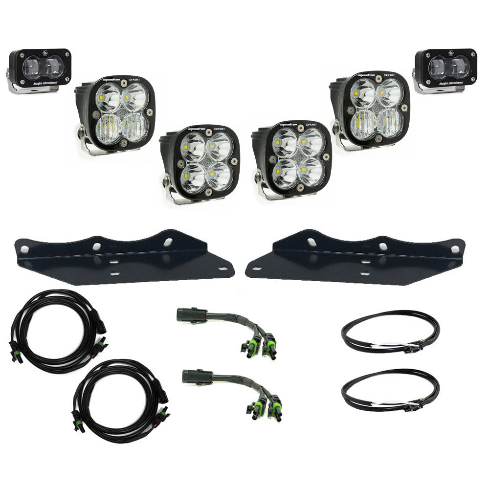 17-20 Ford Raptor Squadron/S2 SAE “Sportsman” Fog Pocket Light Kit - Clear