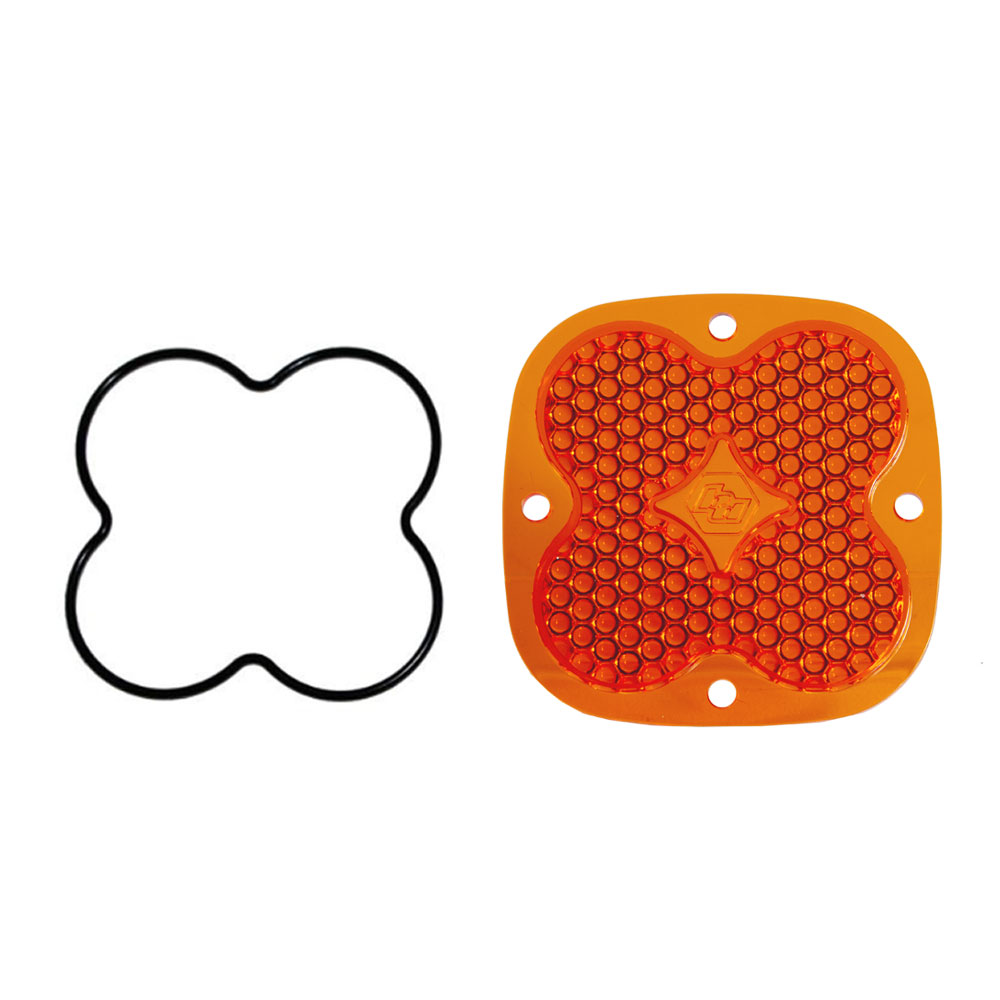 Baja Designs Factory Amber Replacement Lens Kit