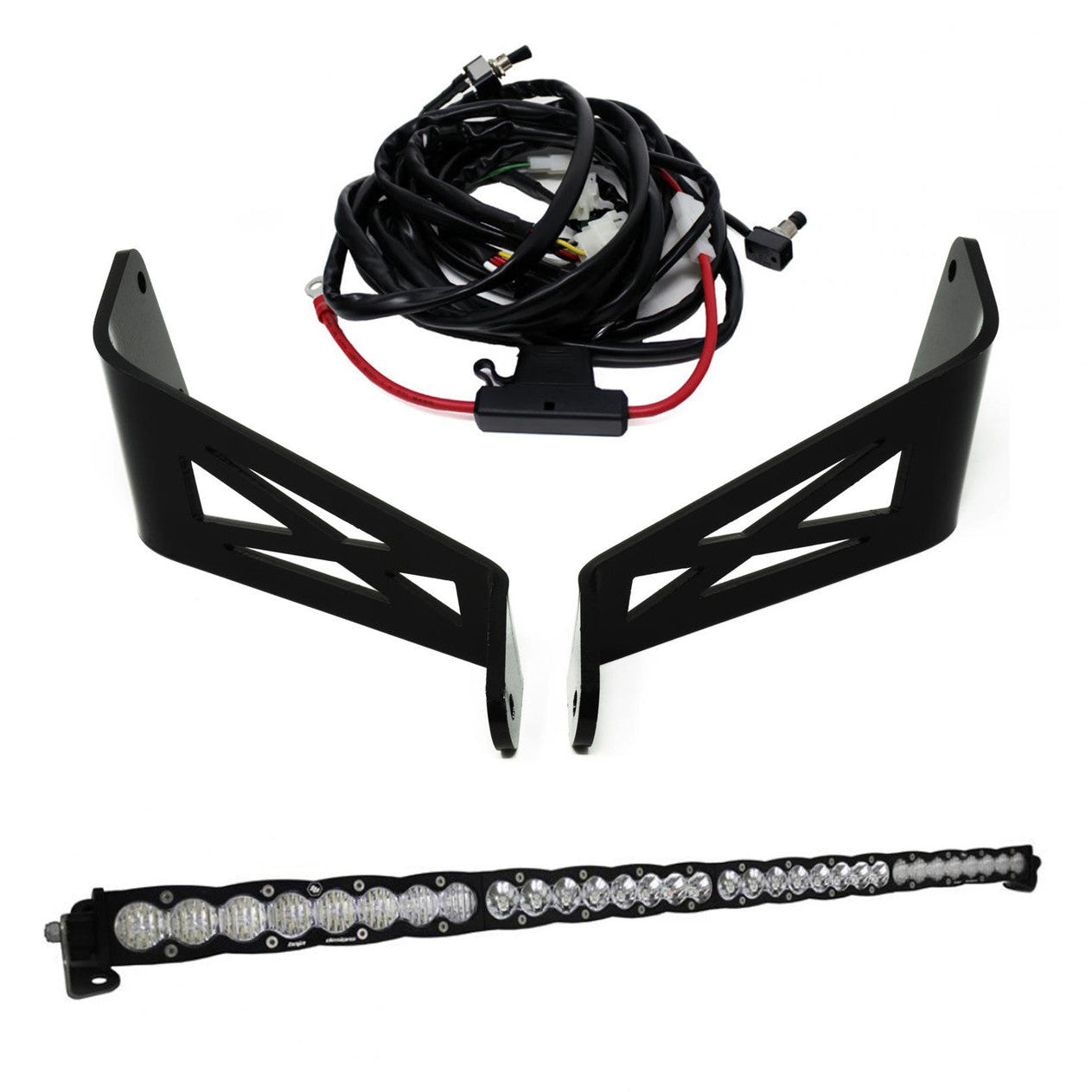 Can-Am S8 40 Inch Roof Mount Light Bar Kit - Can-Am 2017-24 Maverick X3
