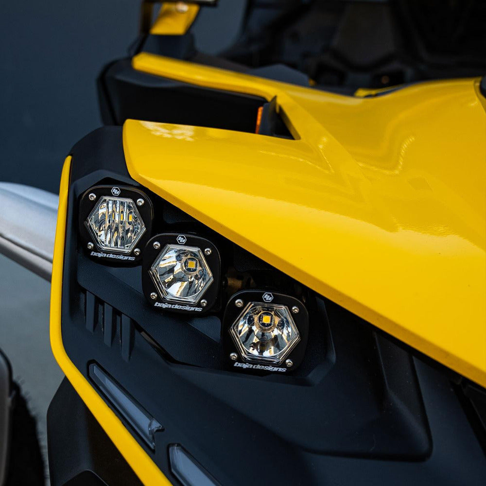 Can-Am Maverick R Triple S1 "Unlimited" Headlight Kit - Can-Am Maverick R 2024