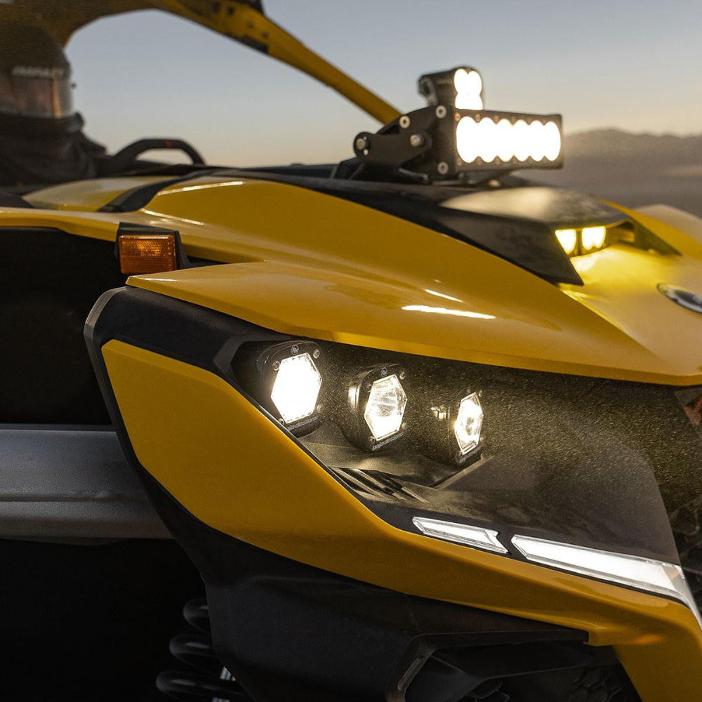 Can-Am Maverick R Triple S1 Headlight Kit - Can-Am Maverick R 2024
