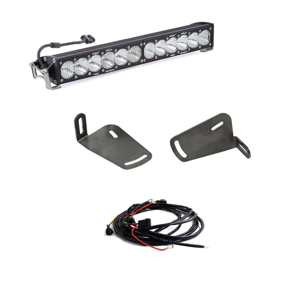 '19-24 Ram 1500 Rebel Baja Designs 20" Light Bar Bumper Kit