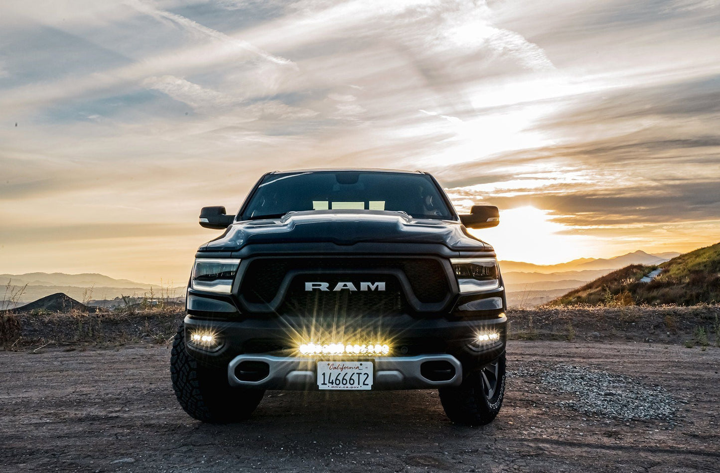 '19-24 Ram 1500 Rebel/TRX Baja Designs Dual S2 Fog Light Kit