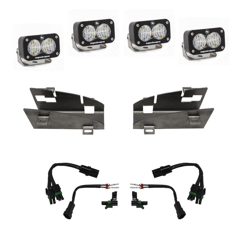 '19-24 Ram 1500 Rebel/TRX Baja Designs Dual S2 Fog Light Kit