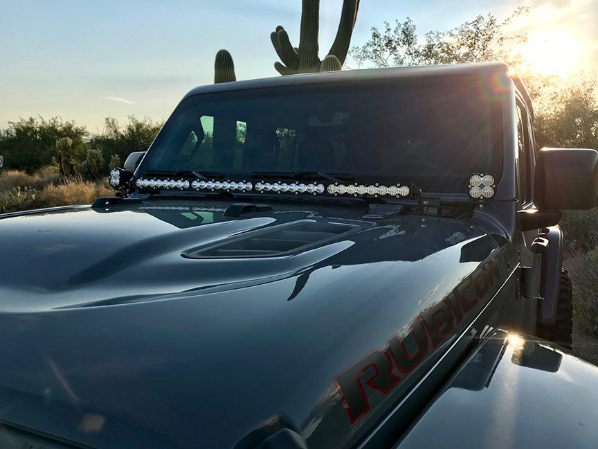 '20-24 Jeep Gladiator (JT) Squadron Series & 40" S8 Cowl Mounting Kit