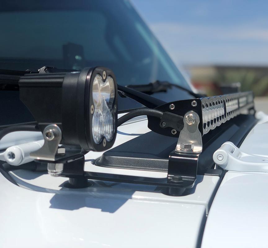 '20-24 Jeep Gladiator (JT) Squadron Series & 40" S8 Cowl Mounting Kit