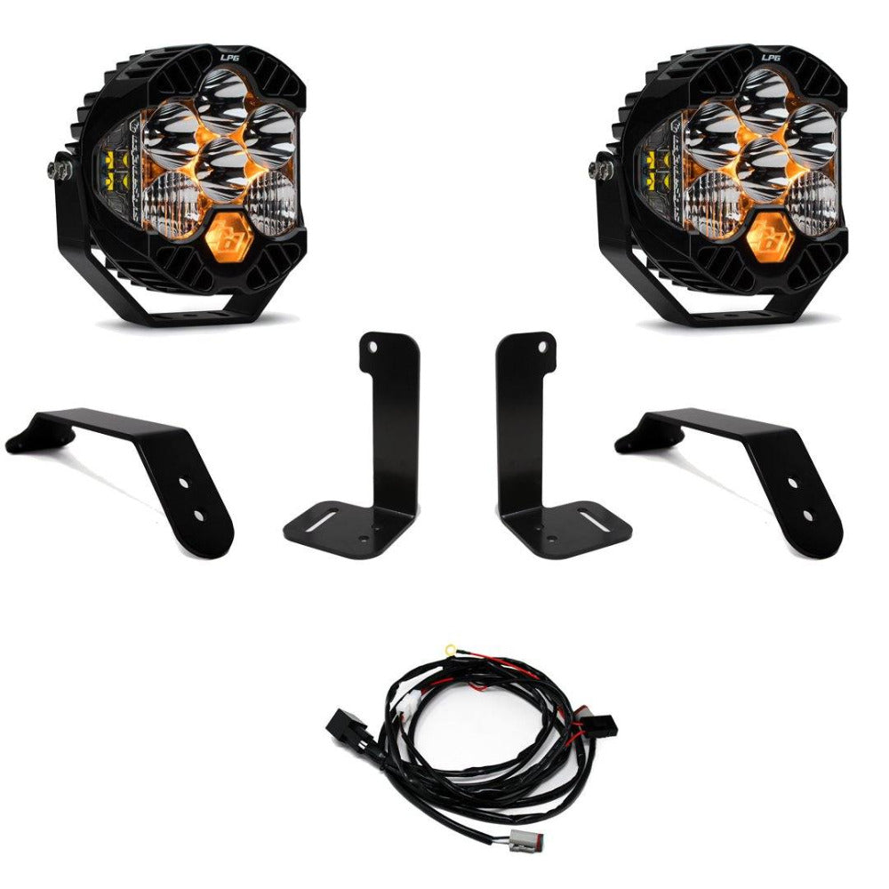 '20-24 Jeep JT Gladiator Bumper LP6 LED Light Kit
