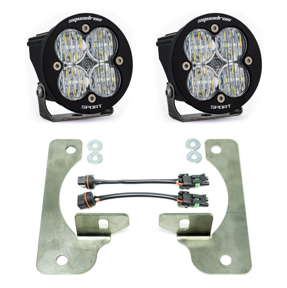 '20-24 Jeep JT Gladiator Fog Light Pocket Kit