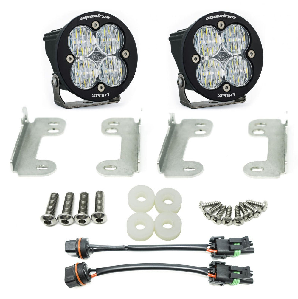 '20-24 Jeep JT Gladiator Fog Light Pocket Kit