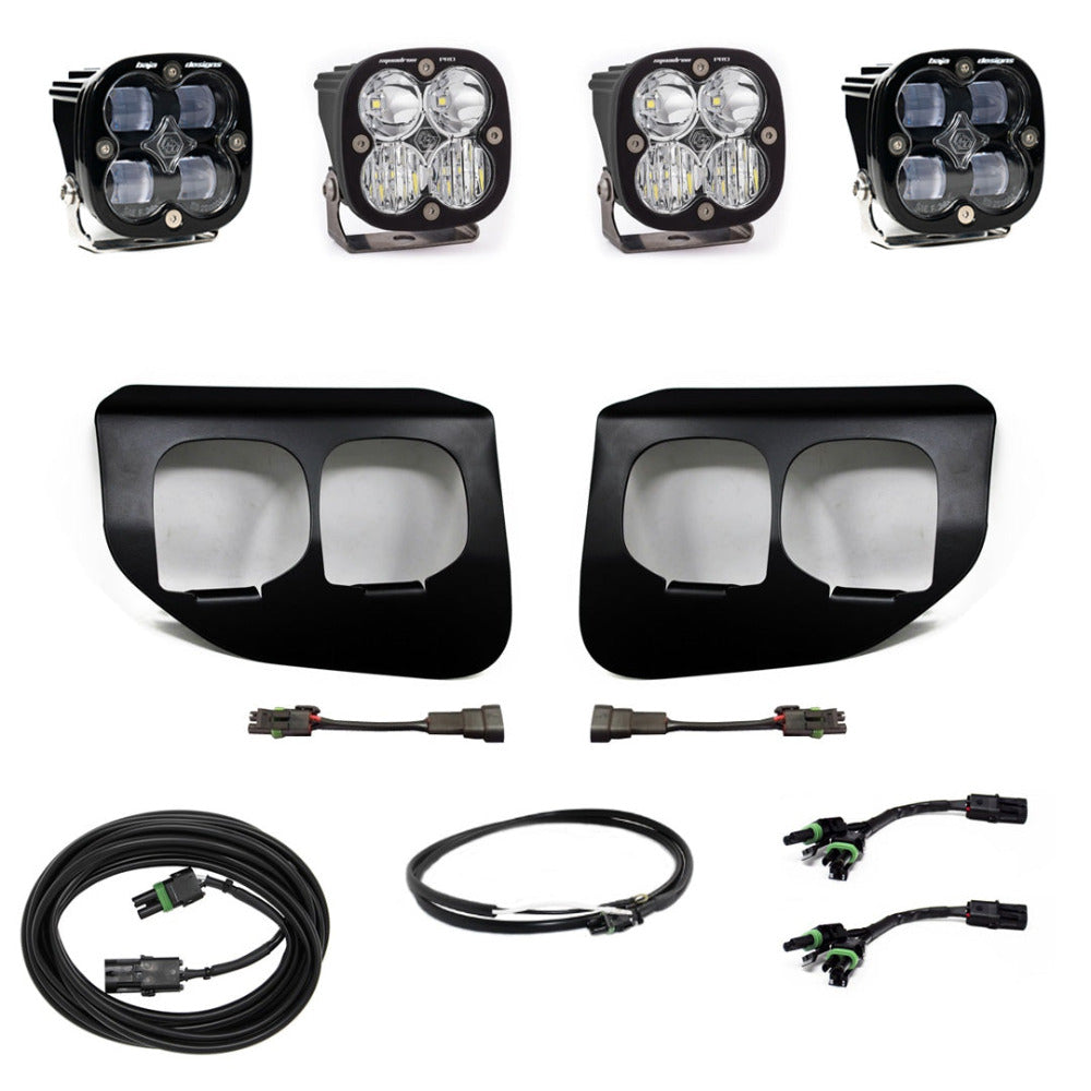 '20-22 Ford F250/350 Baja Designs Squadron PRO/SAE Dual Fog Light Kit