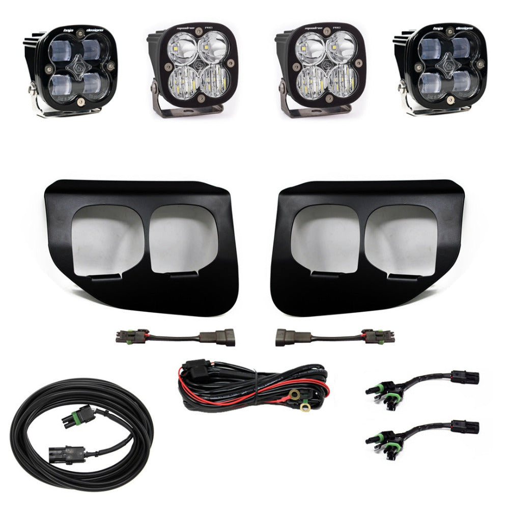 '20-22 Ford F250/350 Baja Designs Squadron PRO/SAE Dual Fog Light Kit