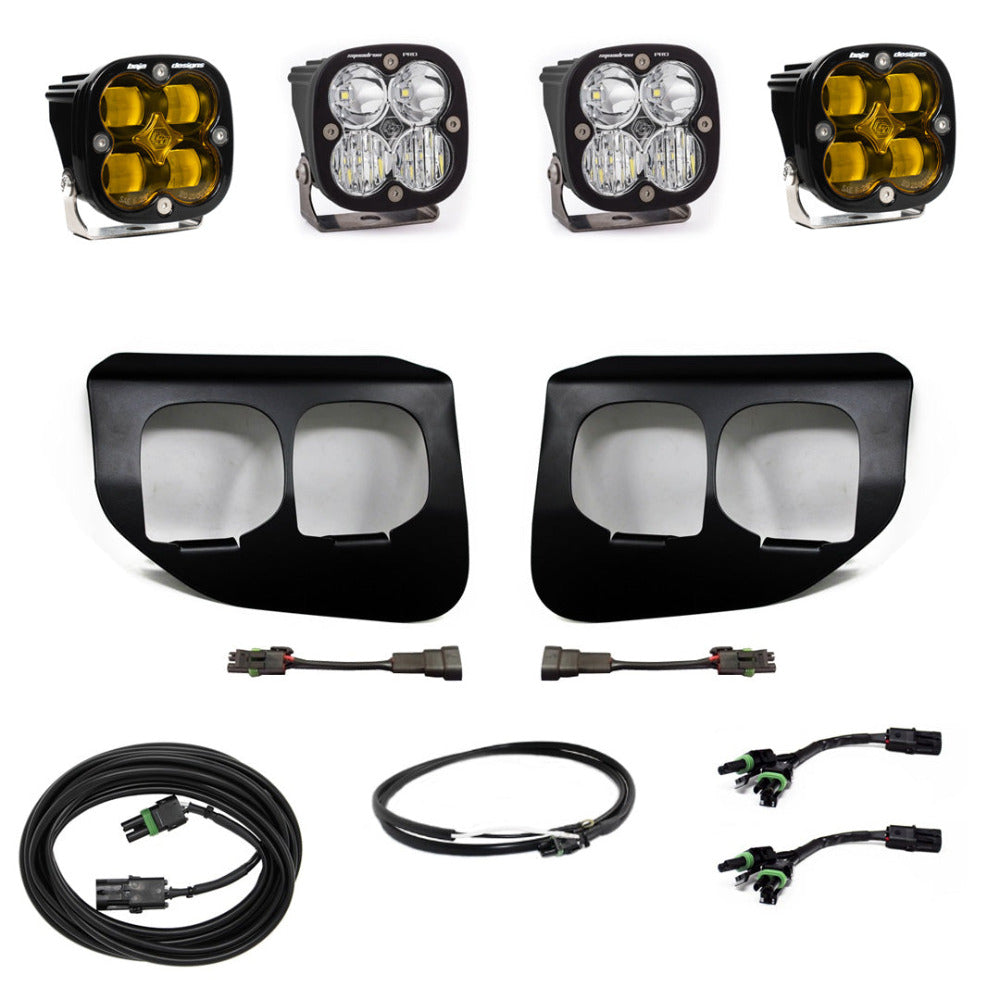 '20-22 Ford F250/350 Baja Designs Squadron PRO/SAE Dual Fog Light Kit
