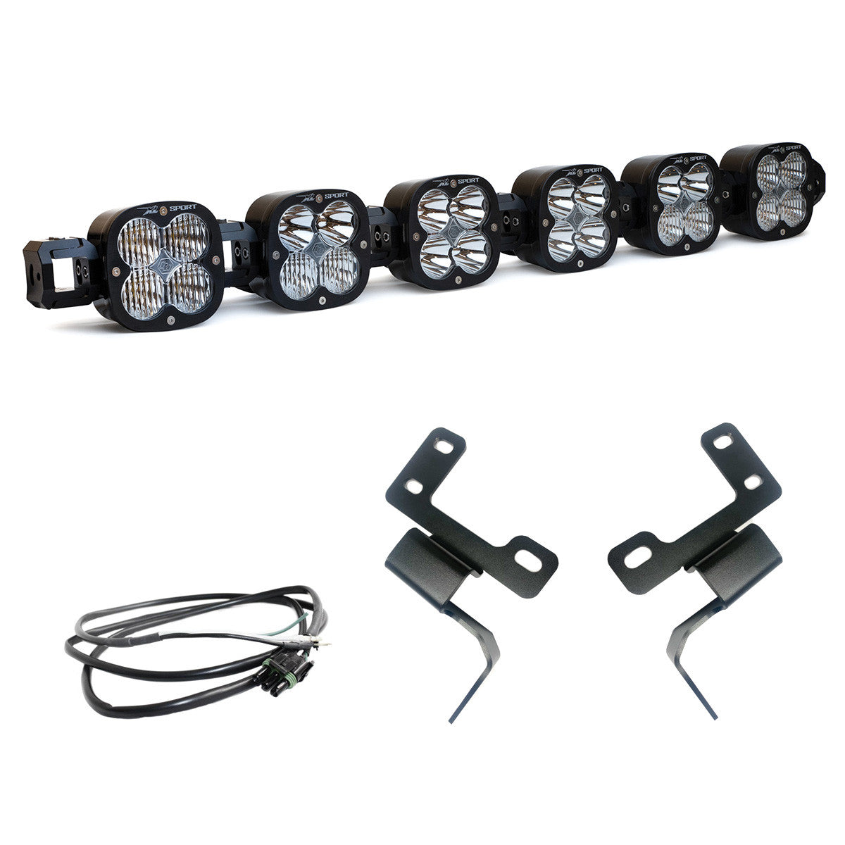 Ford XL Linkable Bumper Light Kit - Ford 2021-2026 Bronco; NOTE: w/ OE Plastic Bumper