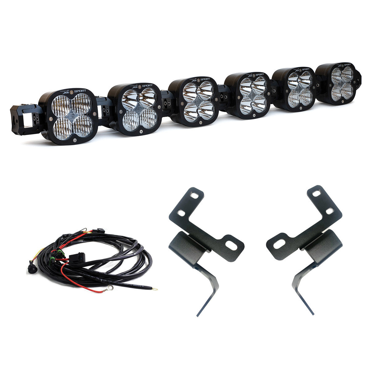 Ford XL Linkable Bumper Light Kit - Ford 2021-2026 Bronco; NOTE: w/ OE Plastic Bumper