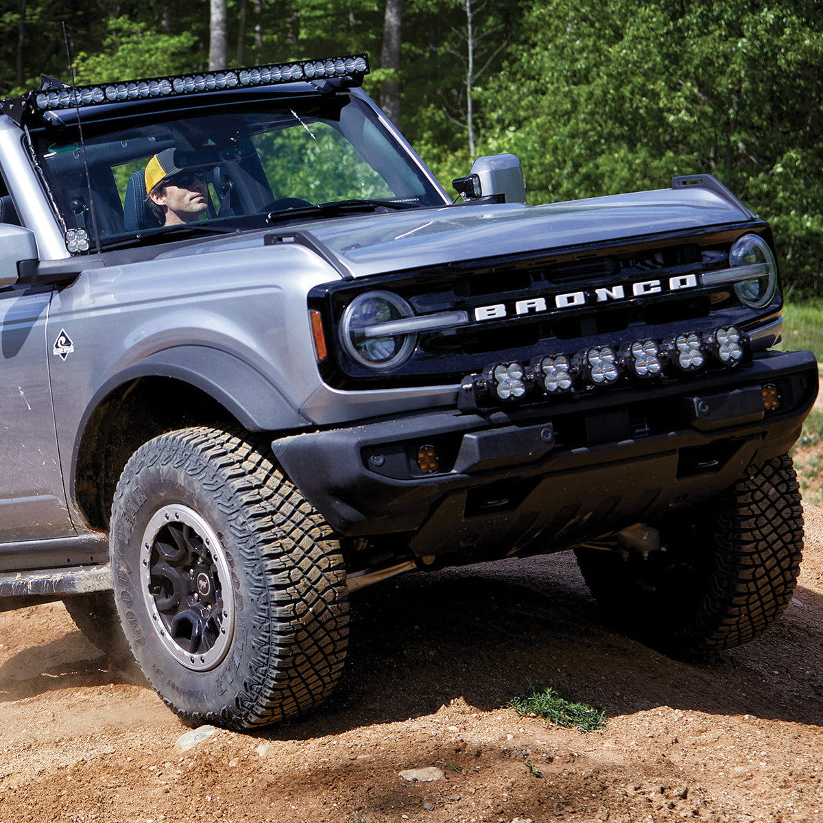 Ford XL Linkable Bumper Light Kit - Ford 2021-2026 Bronco; NOTE: w/ OE Plastic Bumper