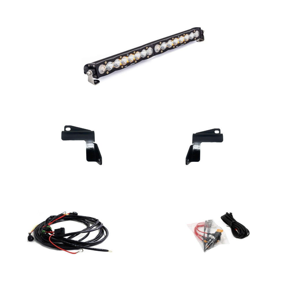 '20-22 GMC 2500/3500 Baja Designs 20" S8 Bumper LED Light Bar Kit