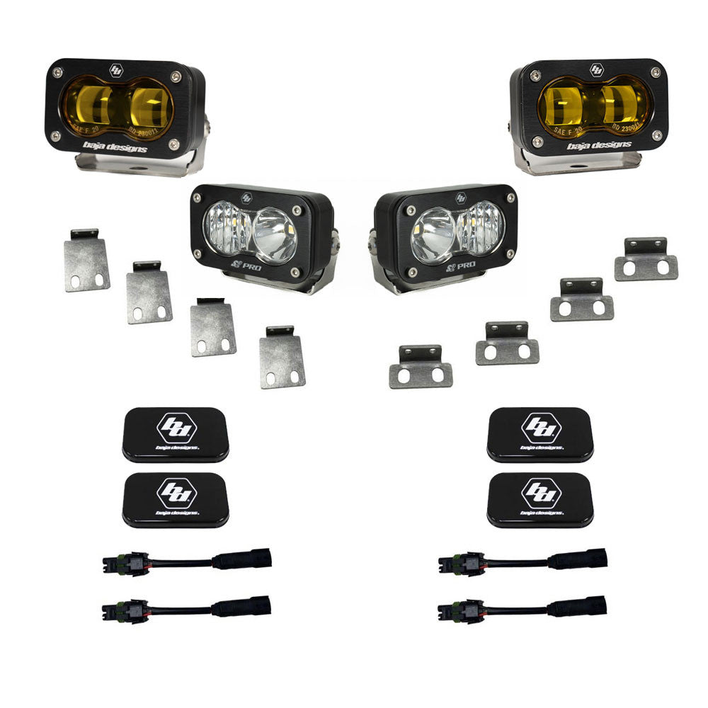 21+ Raptor | 23+ Bronco Raptor S2 SAE/S2 PRO Fog Pocket Kit