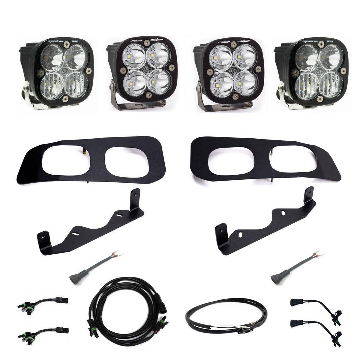 '23+ F250/F350 Squadron Racer/Squadron Pro "Unlimited" Dual Fog Pocket Light Kit