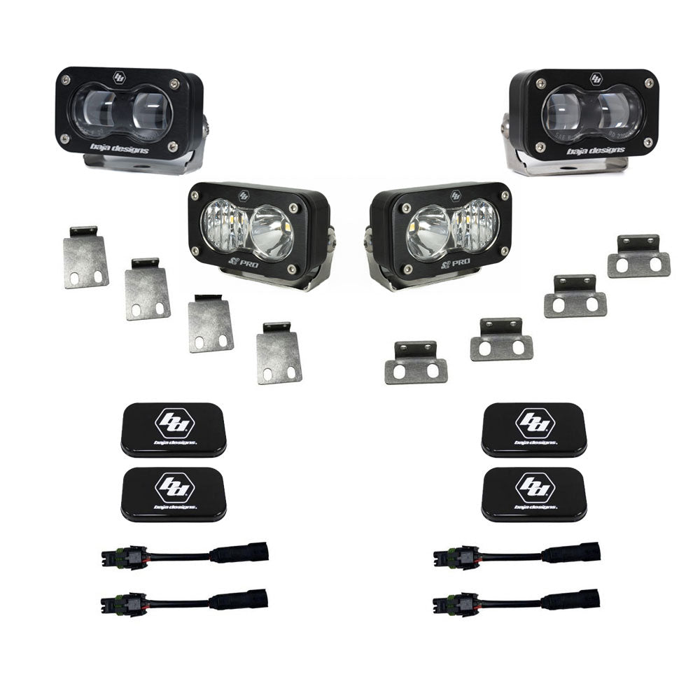21+ Raptor | 23+ Bronco Raptor S2 SAE/S2 PRO Fog Pocket Kit