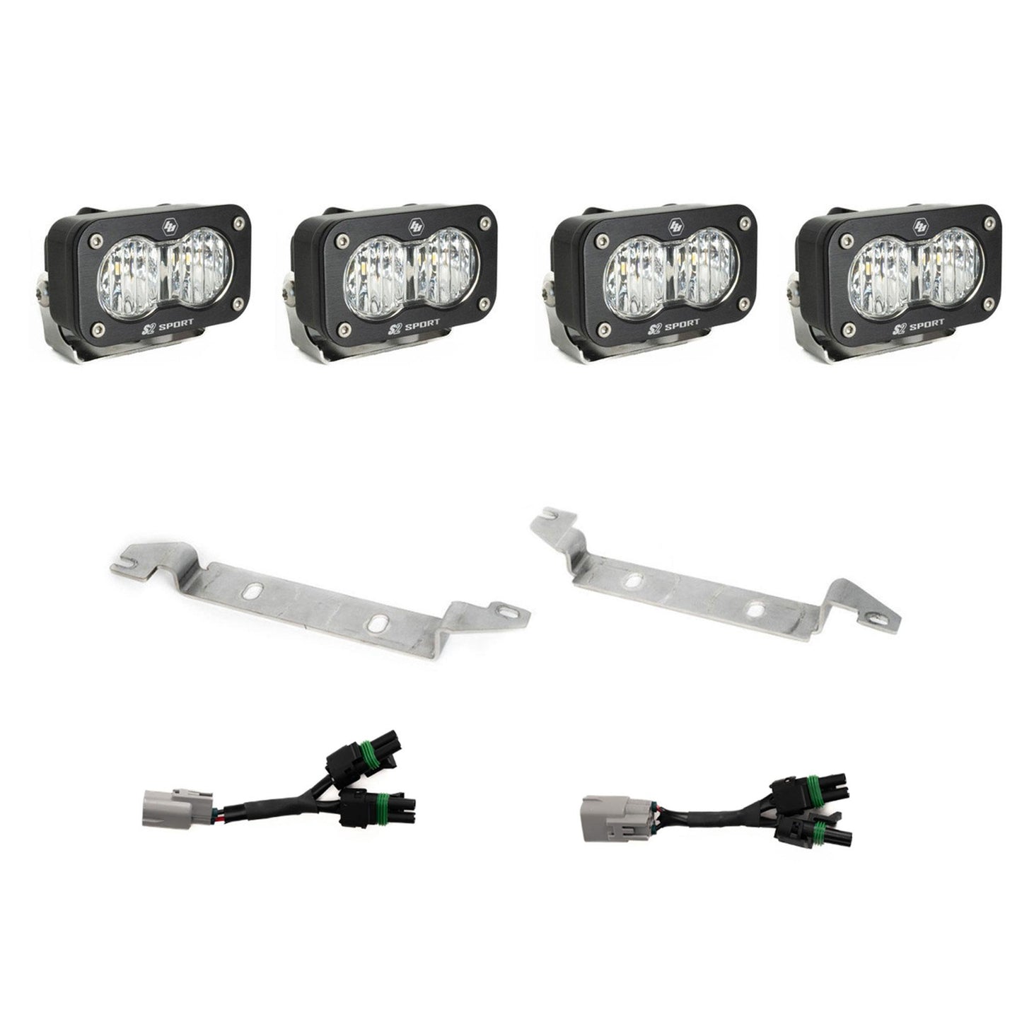 S2 Sport OEM Fog Light Replacement Kit - 2024-on Toyota Tacoma NOTE: TRD Pro/Trailhunter