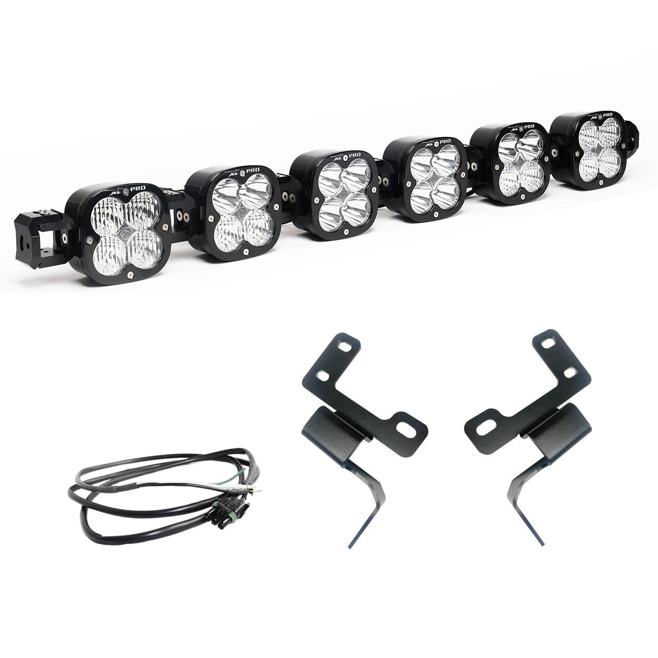 Ford XL Linkable Bumper Light Kit - Ford 2021-2026 Bronco; NOTE: w/ OE Plastic Bumper
