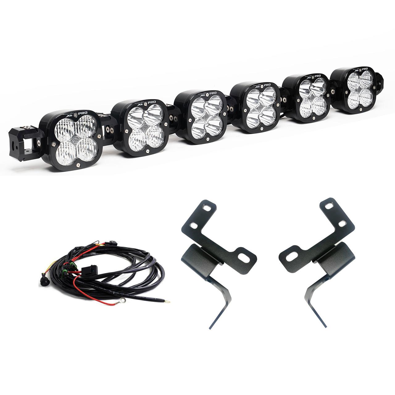 Ford XL Linkable Bumper Light Kit - Ford 2021-2026 Bronco; NOTE: w/ OE Plastic Bumper