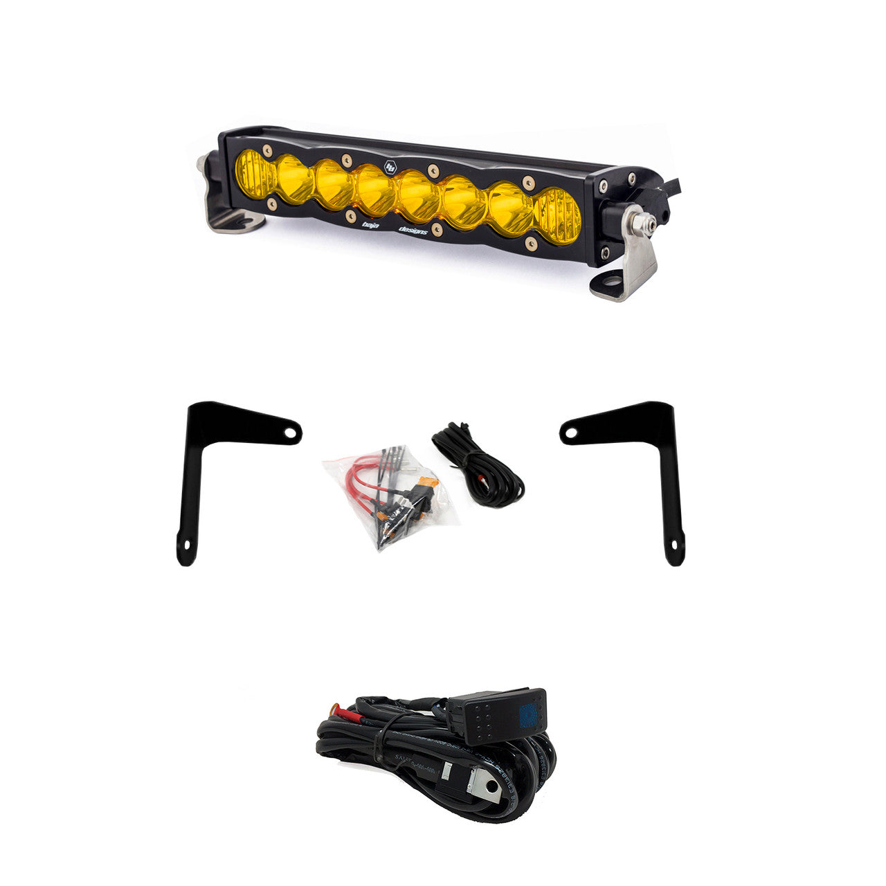 '17-24 Can-Am Maverick X3 S8 10 Inch Shock Mount Light Bar Kit