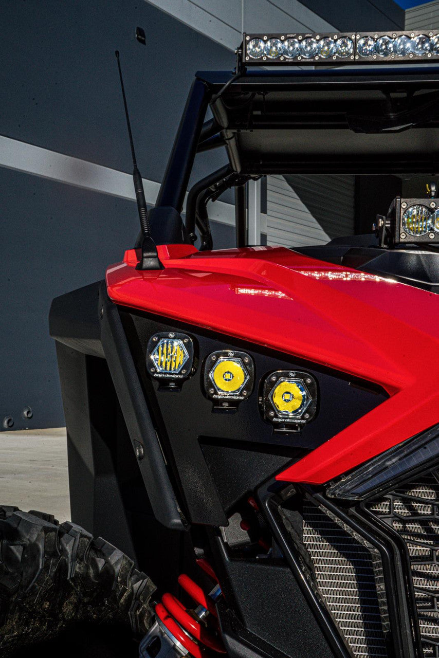 Baja Designs 2022-2024 Polaris RZR Pro R S1 Triple LED Headlight Kit
