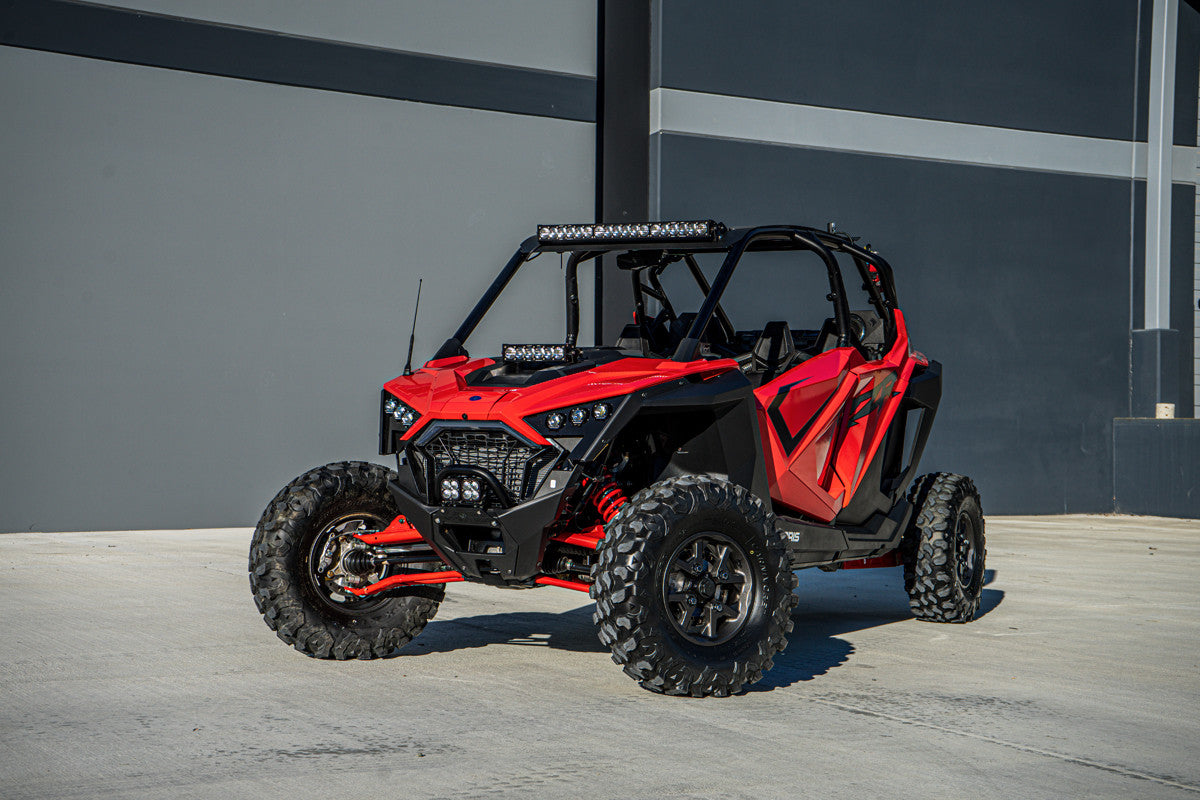 Polaris S8 30 Inch Roof Mount Light Bar Kit - Polaris 2020-25 RZR Pro XP; 2024 RZR Turbo R