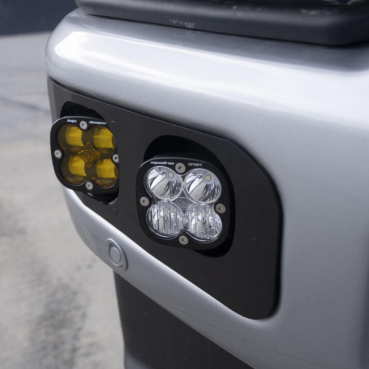 23+ Ford F250/F350 Squadron SAE/Squadron Sport Dual Fog Pocket Kit