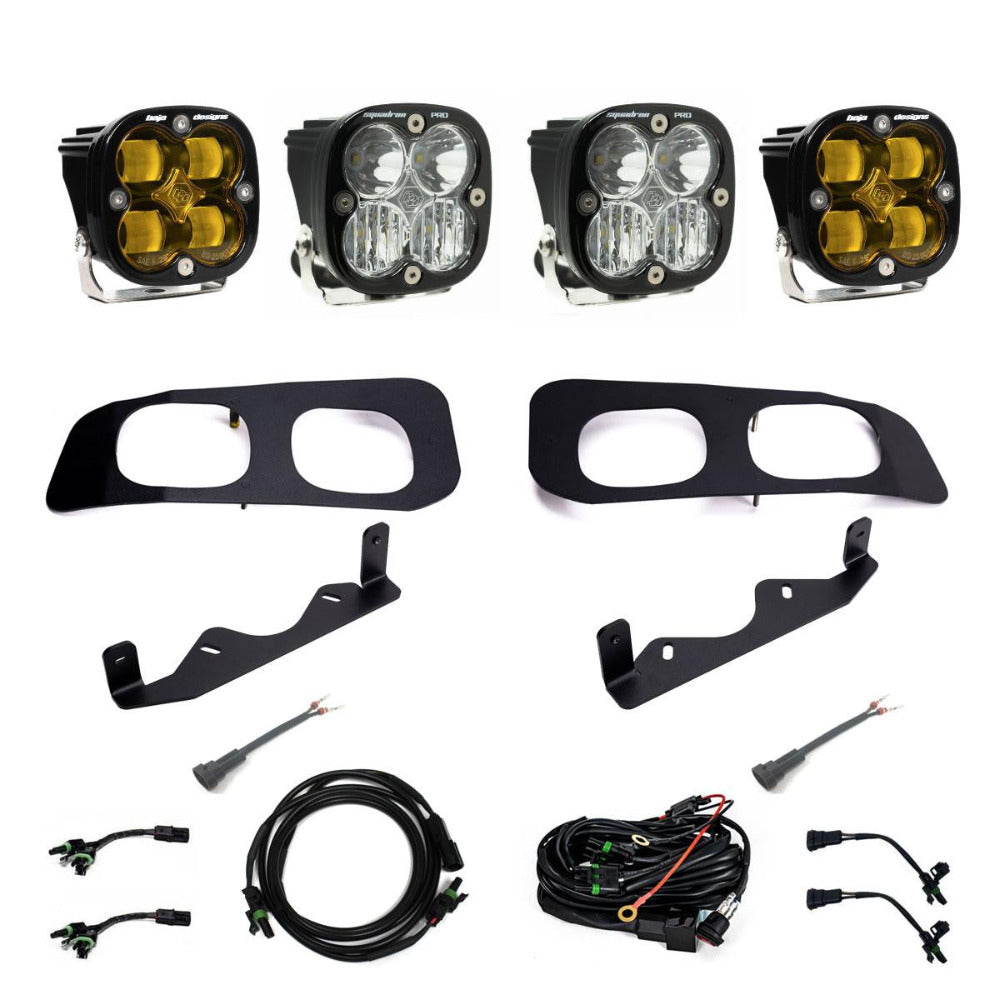 23+ Ford F250/F350 Squadron SAE/Squadron Pro Dual Fog Pocket Kit