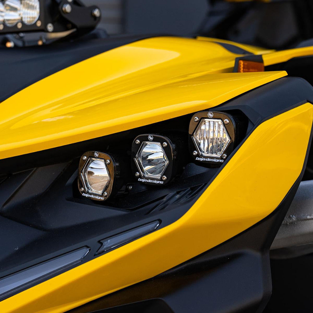 Can-Am Maverick R Triple S1 Headlight Kit - Can-Am Maverick R 2024