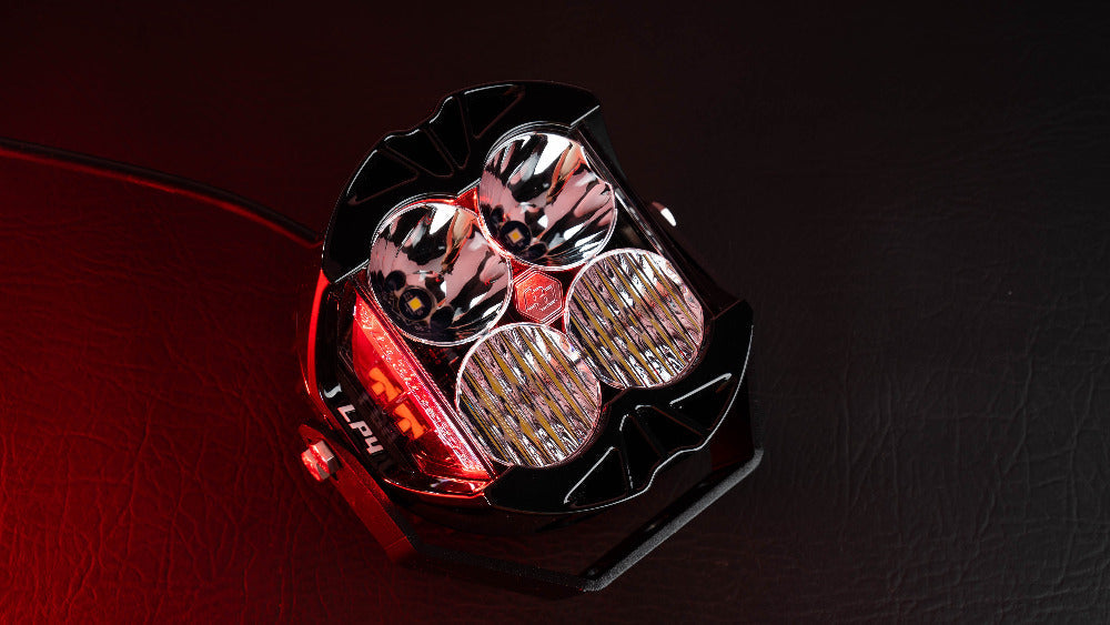 LP4 Pro, Pair Driving/Combo LED, Red Backlight