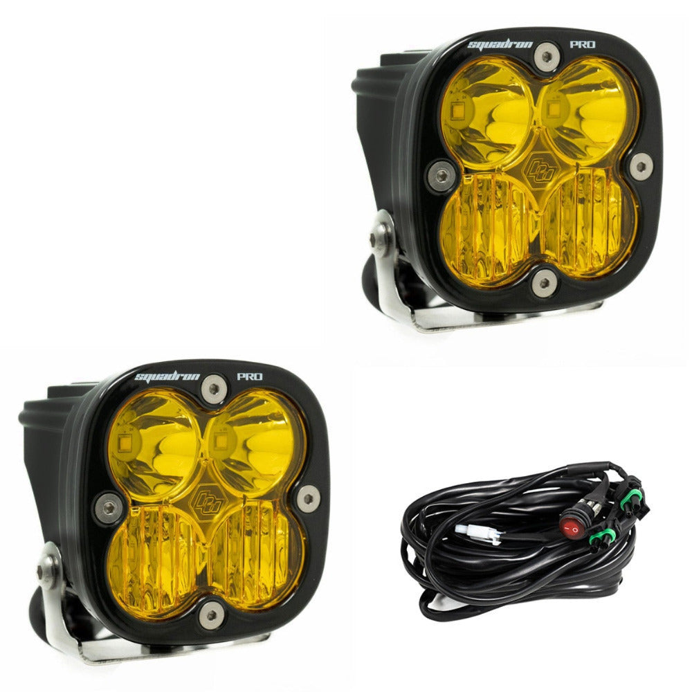 Baja Designs Squadron Pro LED Lights-Pair