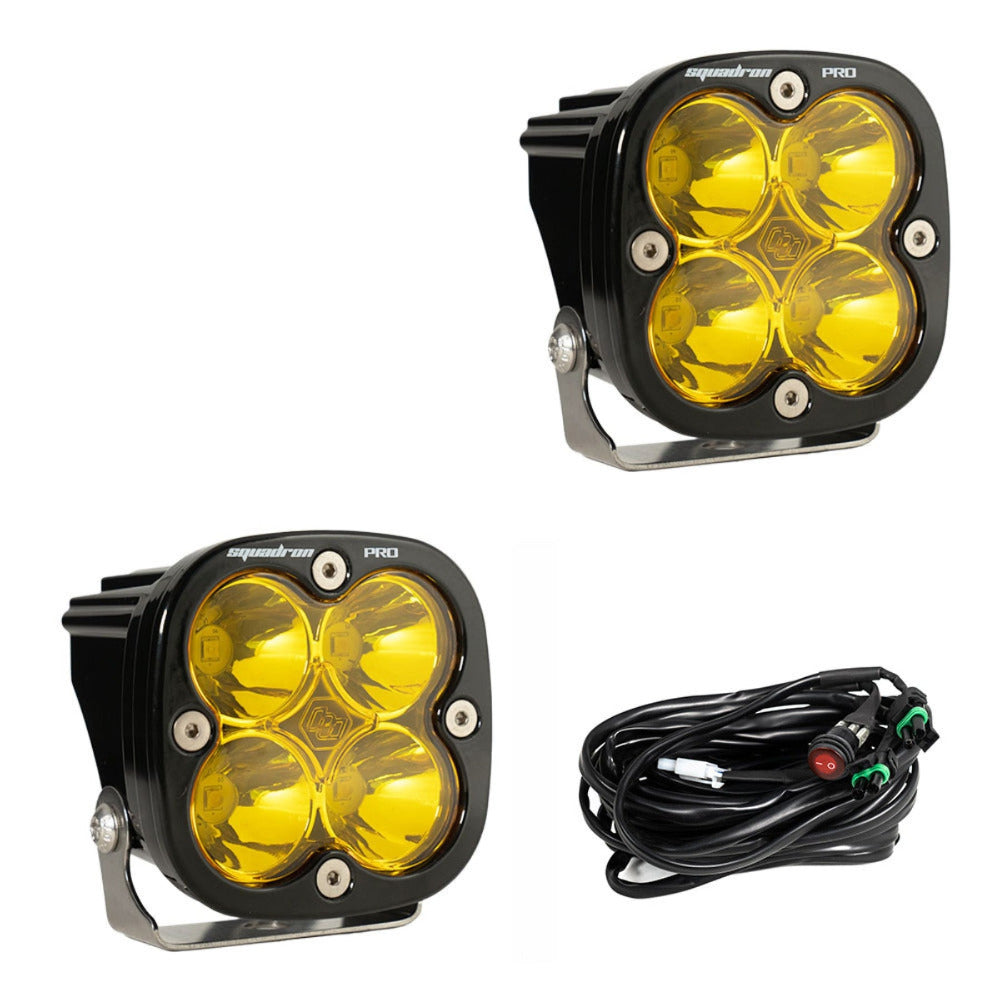 Baja Designs Squadron Pro LED Lights-Pair
