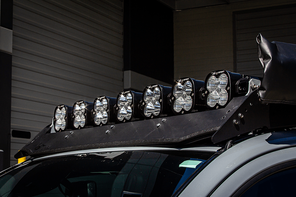 447745 - Baja Designs 7 XL Linkable Kit for Prinsu Roof Rack Kits