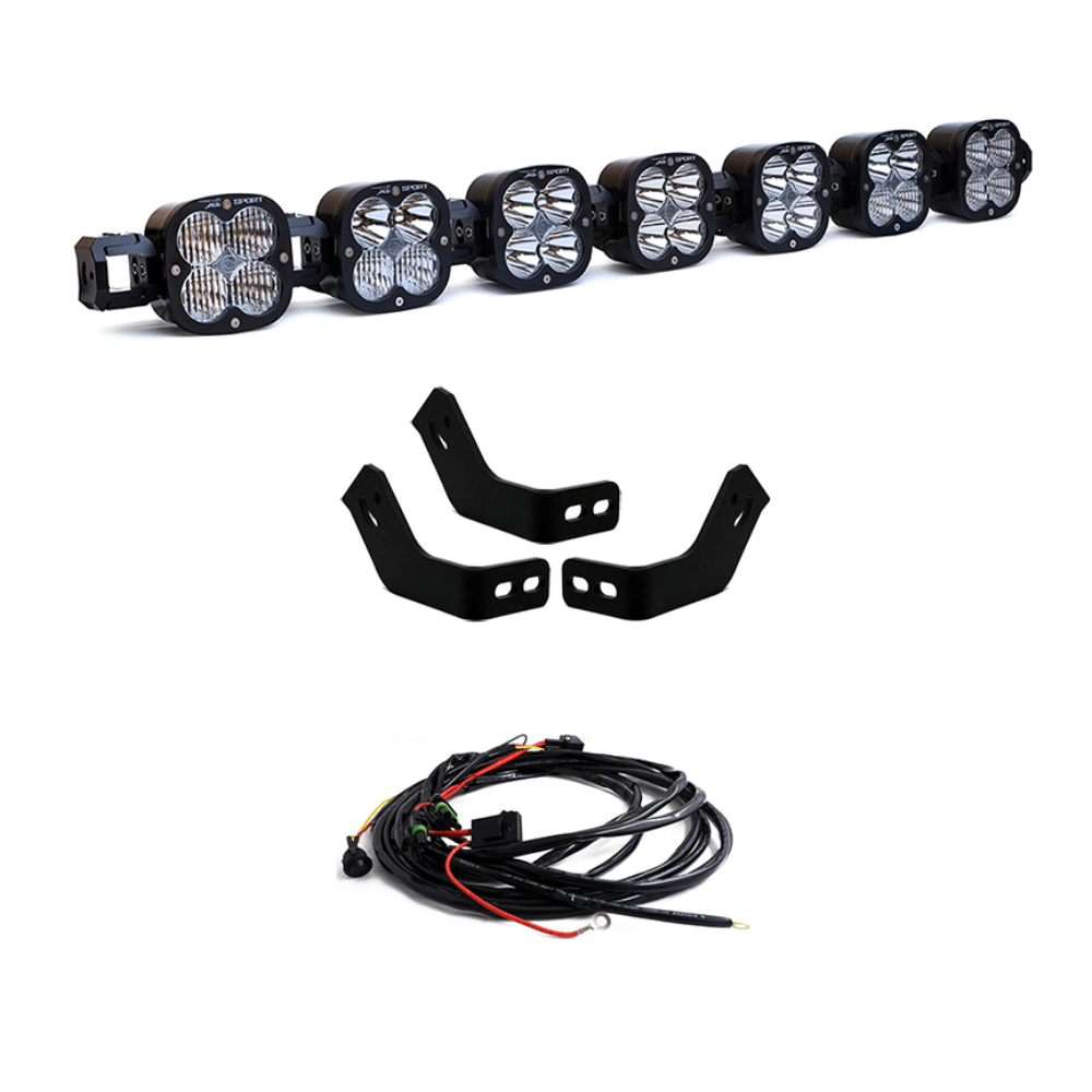 447745 - Baja Designs 7 XL Linkable Kit for Prinsu Roof Rack Kits