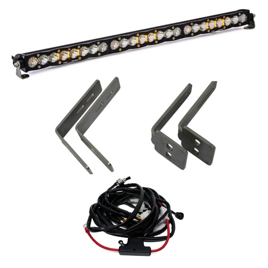 '11-16 Ford Super Duty Baja Designs 30" S8 Light Bar Grille Mount Kit