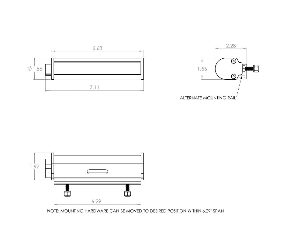 Rear Tail Light-Mini (RTL-M) Light Bar